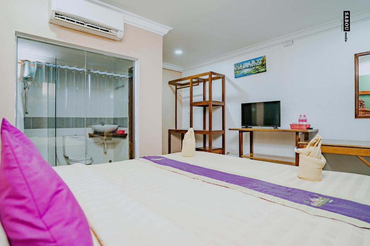 Neakru Guesthouse And Restaurant Kampot Eksteriør bilde