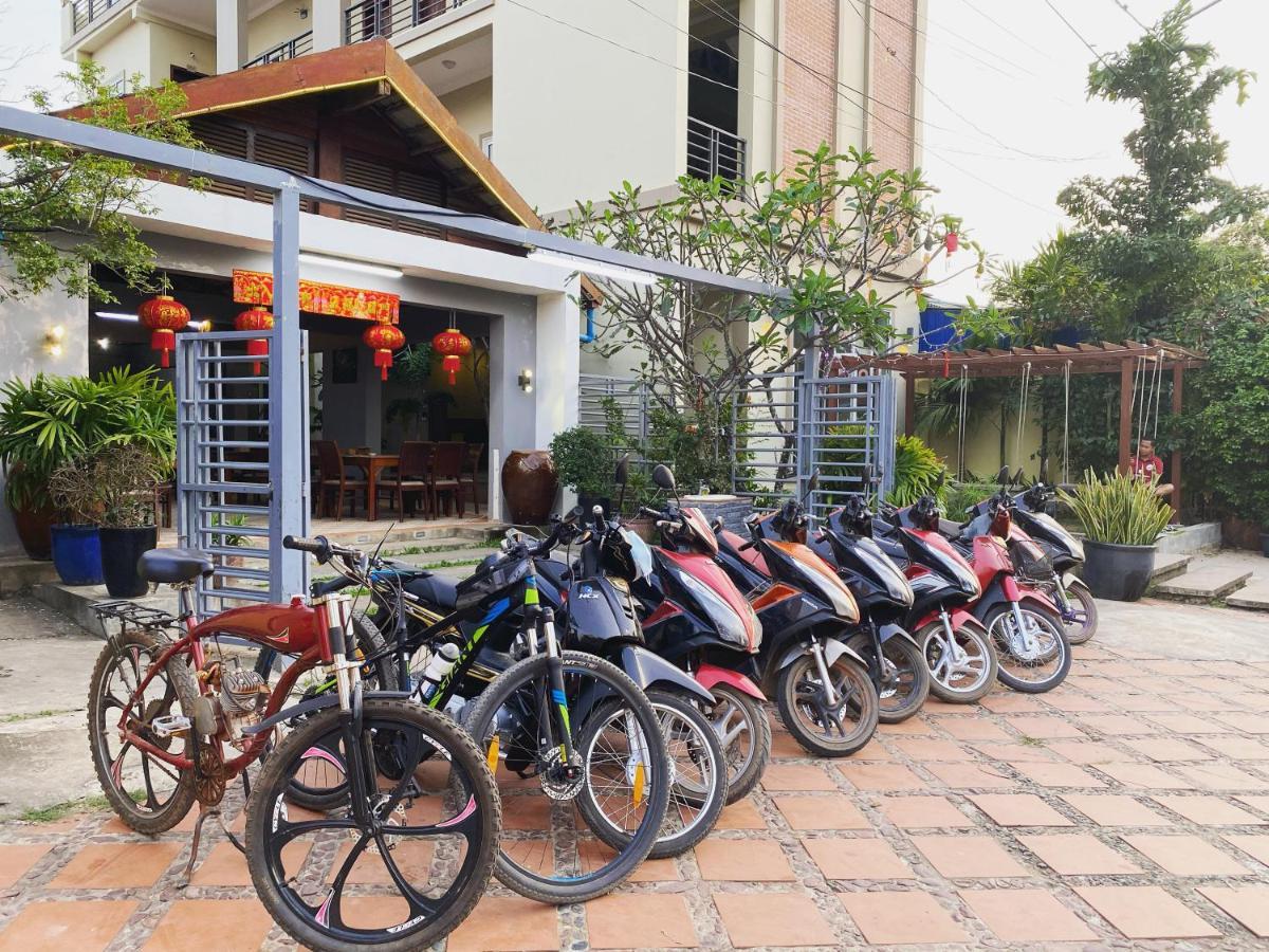 Neakru Guesthouse And Restaurant Kampot Eksteriør bilde