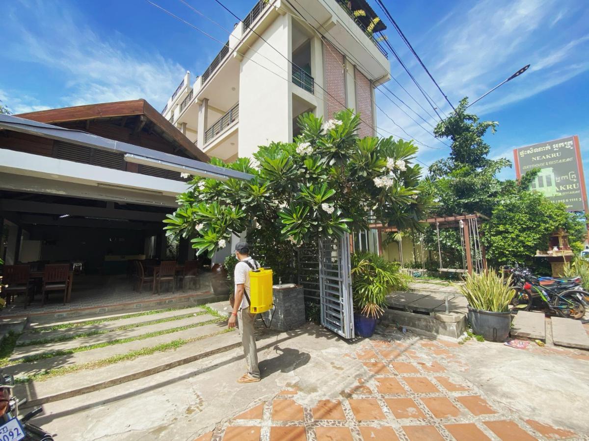 Neakru Guesthouse And Restaurant Kampot Eksteriør bilde