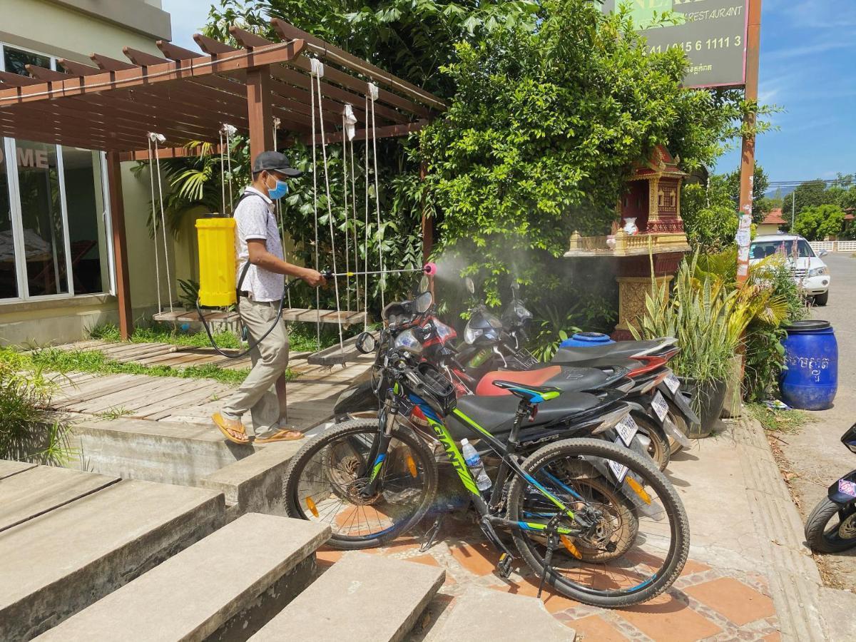 Neakru Guesthouse And Restaurant Kampot Eksteriør bilde